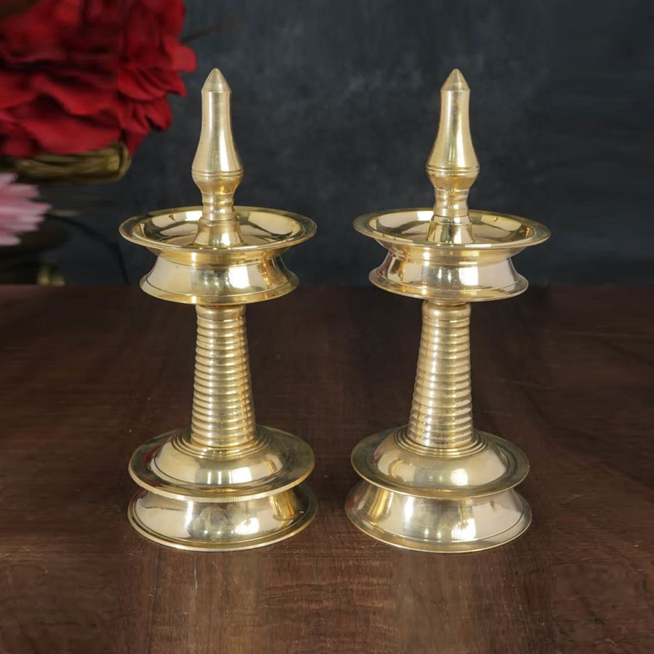 Stunning brass puja items for Decor and Souvenirs 