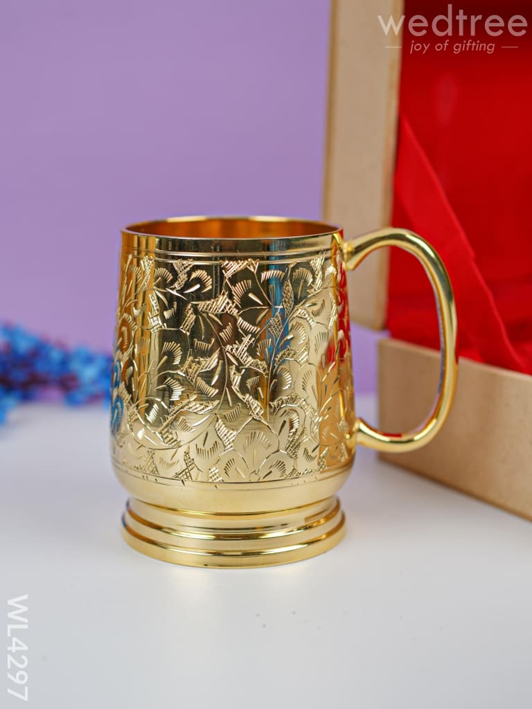 24Kt Gold Beer Mug - Wl4297 Plated