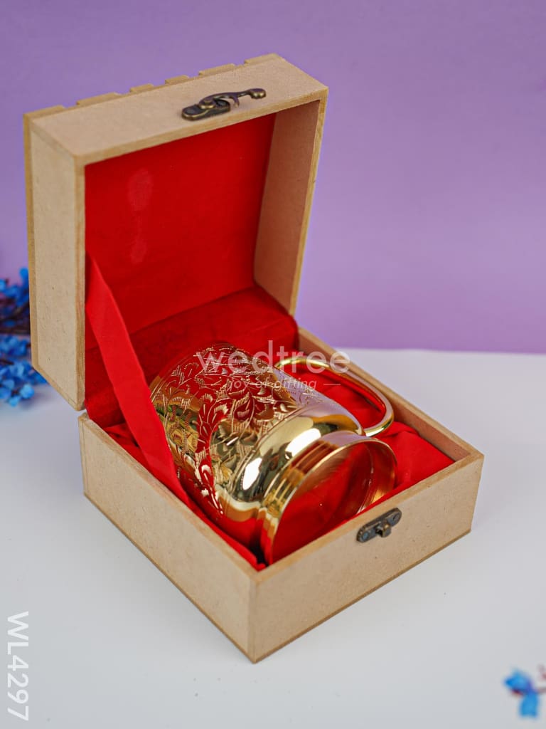 24Kt Gold Beer Mug - Wl4297 Plated