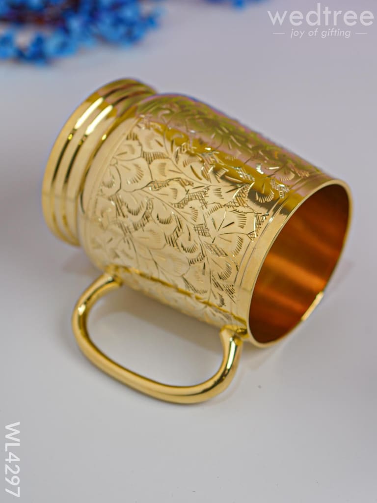 24Kt Gold Beer Mug - Wl4297 Plated