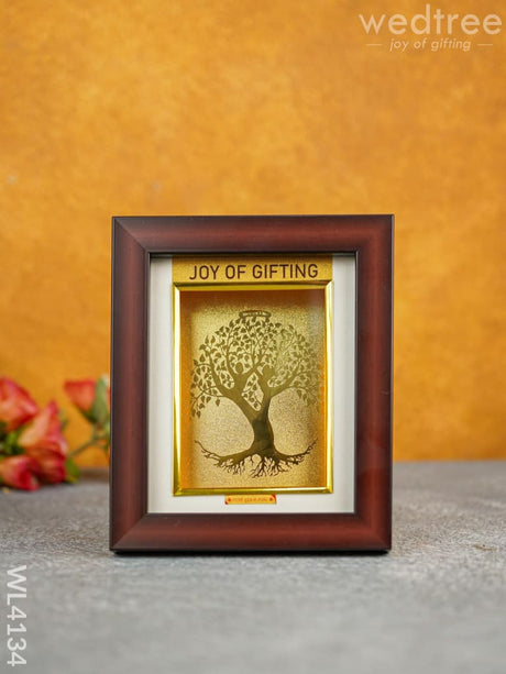 2D Tree Of Life - Gold Plated Frame Wl4134 Photoframes