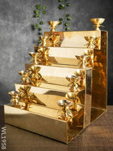 Brass 5 Step Golu Stand - Wl1958 Utility