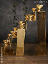 Brass 5 Step Golu Stand - Wl1958 Utility