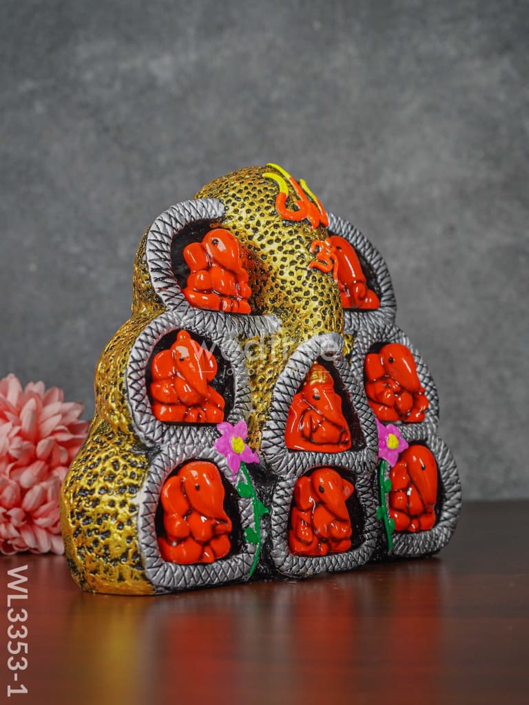 9 In 1 Ganesha Wall Hanging - Wl3353 Showpieces