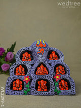 9 In 1 Ganesha Wall Hanging - Wl3299 Showpieces