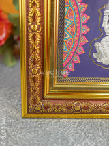 Lakshmi Ganesha Saraswathi 999 Silver Frame - Wl4178