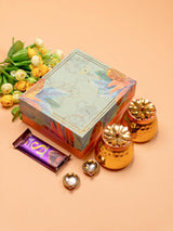 New Year Hamper 6 - Jar, Diya and Chocolate - WH0040