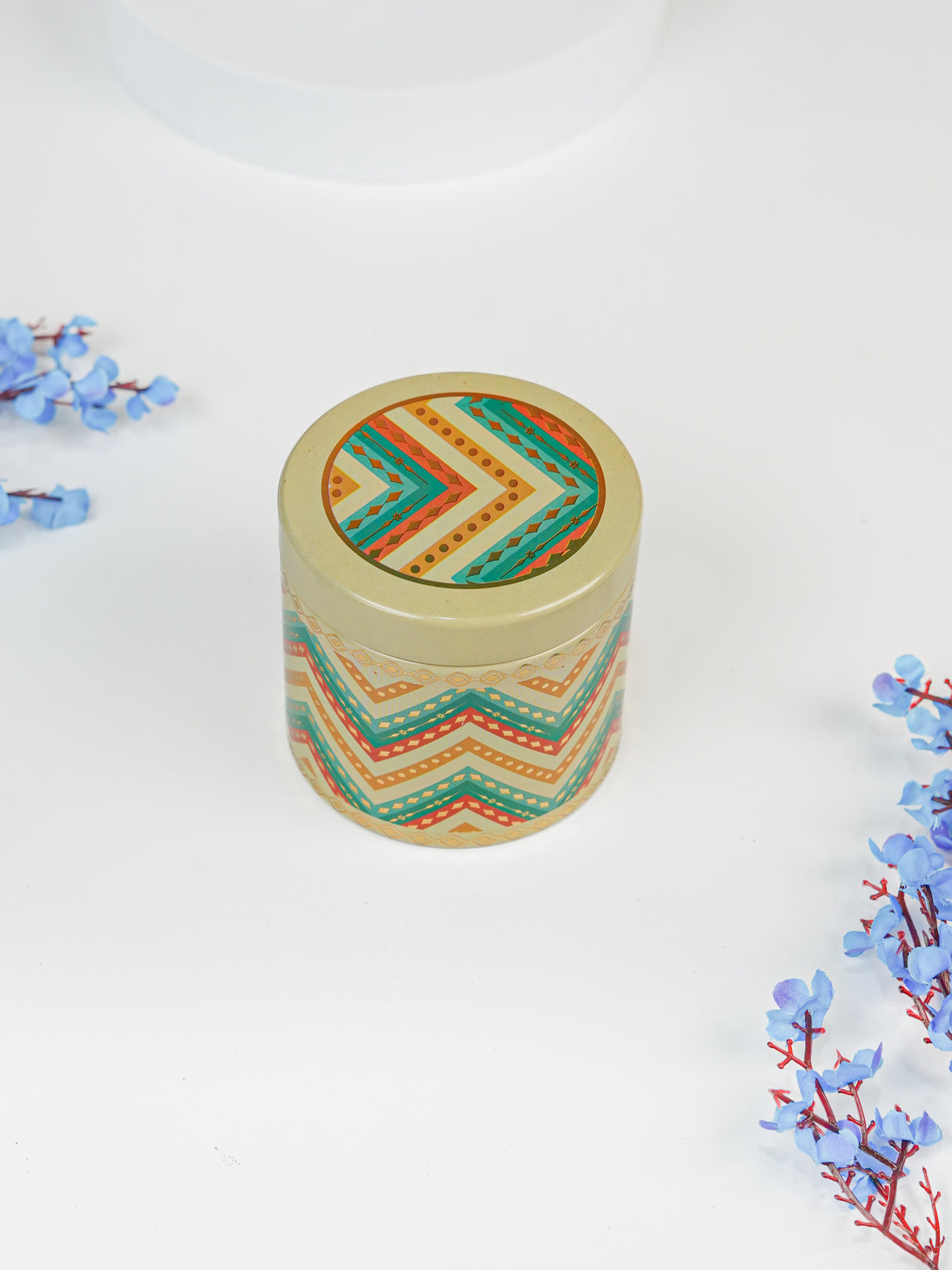 Printed Tin Jar -  WBG1340