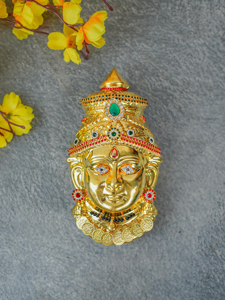 German Silver Devi Face - WL0617