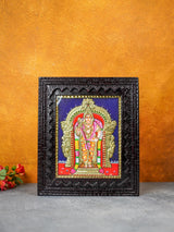 Tanjore painting Palani Murugan - Flat (Gold foil) - 10x8 inch - WL3500