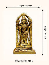 Brass Tirupathi Balaji Idol - Small - WL4104