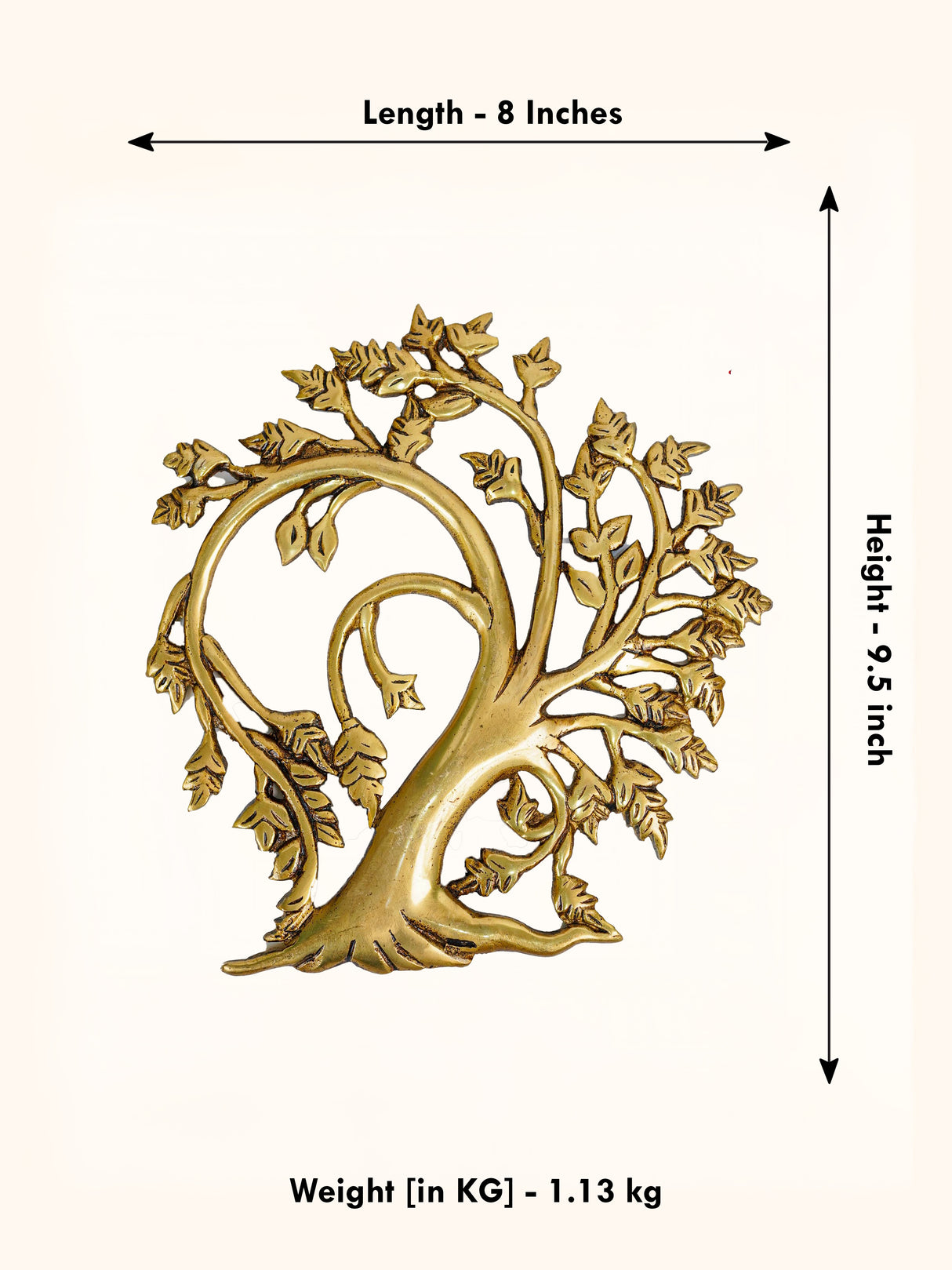 Brass Decorative Hanging Tree - WL4551