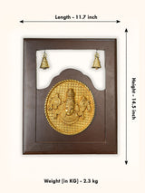 Wooden Tirupati Balaji Wall Hanging Frame - WL4624