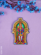 Aarupadai Murugan Fridge Magnet Set - Wl4405 Rg