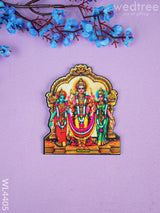 Aarupadai Murugan Fridge Magnet Set - Wl4405 Rg