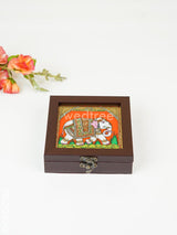 Acrylic Reverse Picture Jewellery Box - Elephant Wl2030-1 Organizers