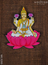 Ashtalakshmi Fridge Magnet Set - Wl3200 Wooden Decor