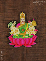 Ashtalakshmi Fridge Magnet Set - Wl3200 Wooden Decor