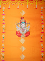 Back Drop Ganesha Design - Wl4214 Pooja Utilities