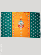 Back Drop Ganesha Design - Wl4214 With Pichwai Prints Pooja Utilities