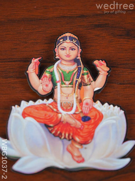 Bala Tripura Sundari Fridge Magnet - Wbg1037-2 Home Decors