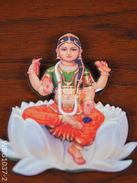 Bala Tripura Sundari Fridge Magnet - Wbg1037-2 Home Decors