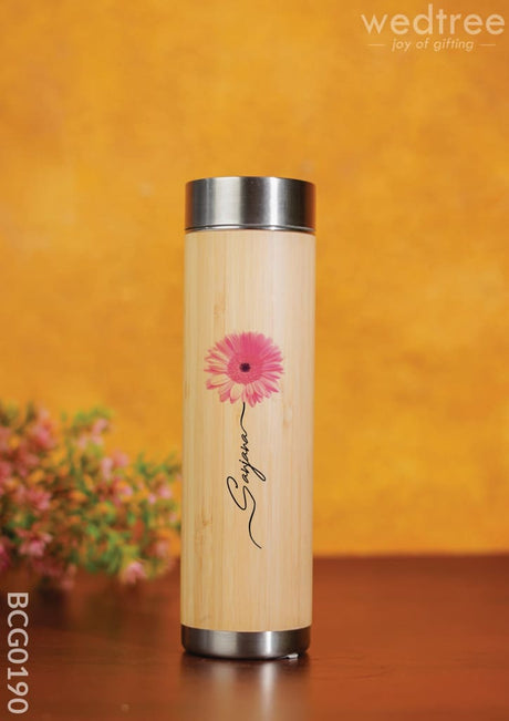 Bamboo Bottle - 9.5 Inch Bcg0190 Bottles & Mugs