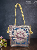 Banarasi Handbag ( 10 X 10) - Wbg0670 Hand Bags