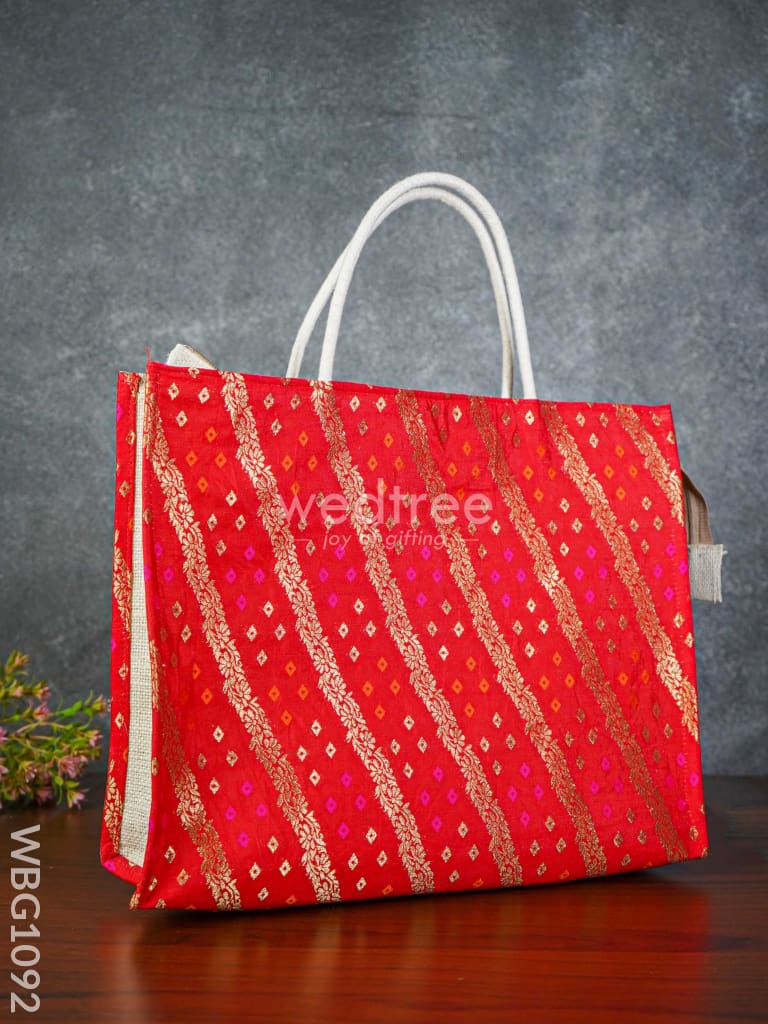 Banarasi Jute Bag - Wbg1092 Bags