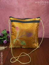 Banarasi Sling Bag - Wbg1143 Hand Bags