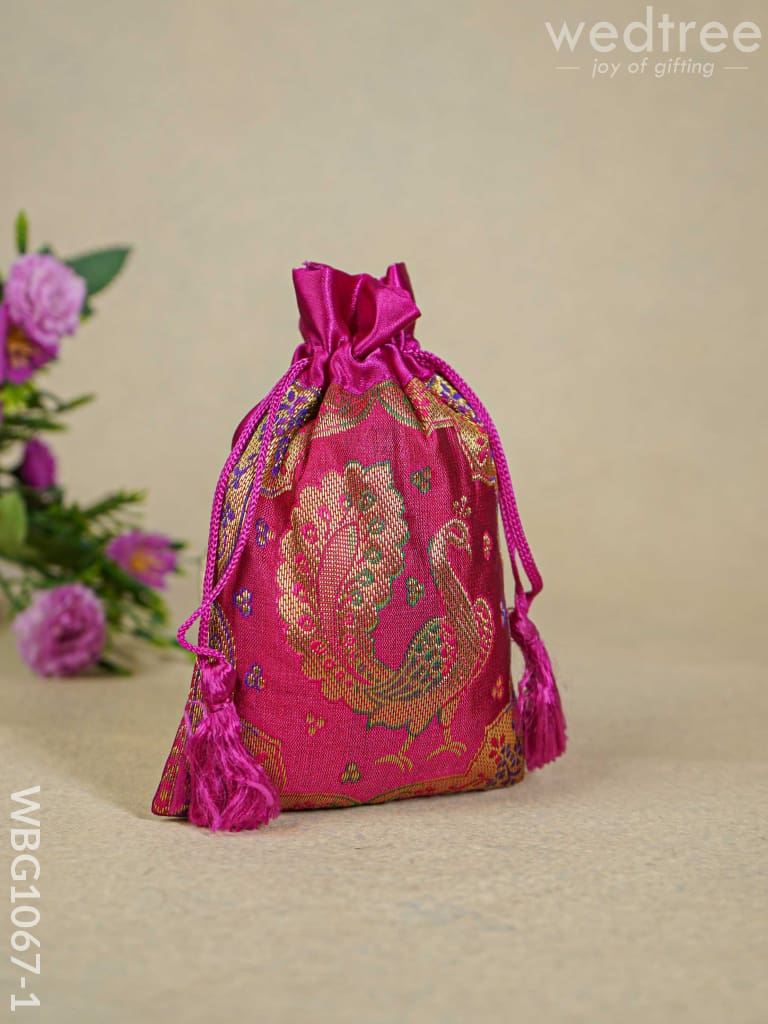 Banarasi String Bag - Wbg1067 Bags