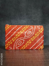 Bandhani Purse - Wbg0364 Clutches & Purses