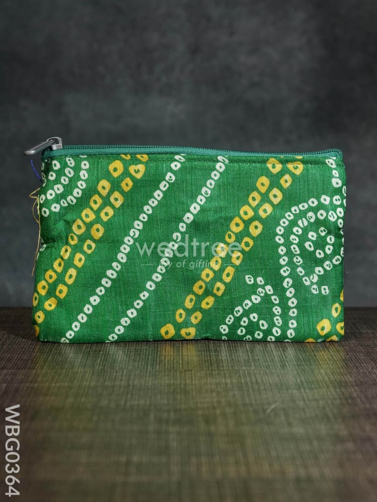 Bandhani Purse - Wbg0364 Clutches & Purses