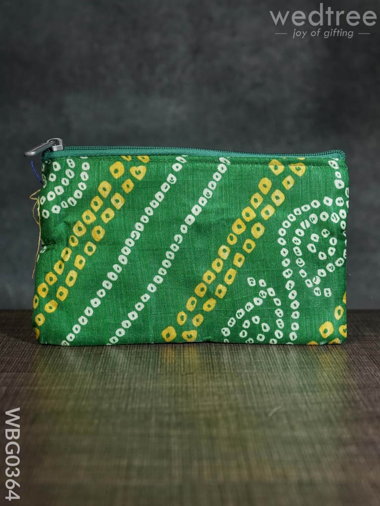 Bandhani Purse - Wbg0364 Clutches & Purses