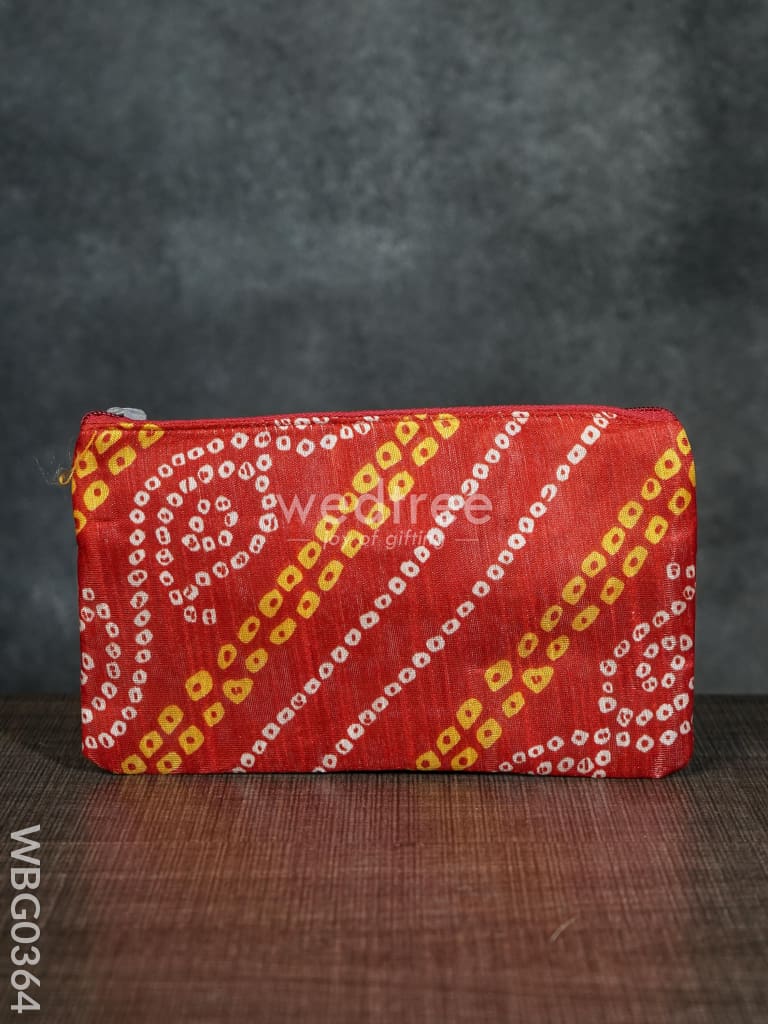 Bandhani Purse - Wbg0364 Clutches & Purses