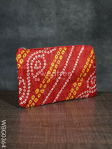 Bandhani Purse - Wbg0364 Clutches & Purses