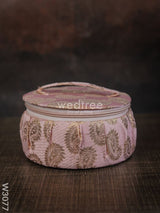 Bangle Box - Mango Brocade Print W3077 Jewellery Holders