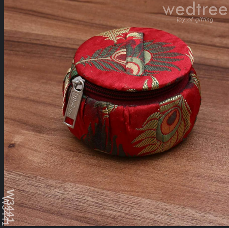 Bangle Box Peacock Feather Design - W3441 Jewellery Holders