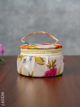 Bangle Box With Floral Design - W3597 Jewellery Holders