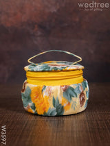 Bangle Box With Floral Design - W3597 Jewellery Holders