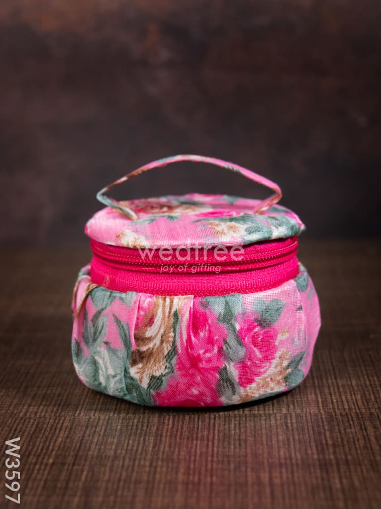 Bangle Box With Floral Design - W3597 Jewellery Holders