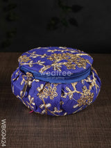 Bangle Box With Floral Embroidery (Big)- Wbg0424 Jewelry Holders