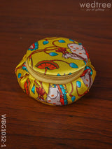 Bangle Box With Pichwai Design - Wbg1052 Jewellery Holders