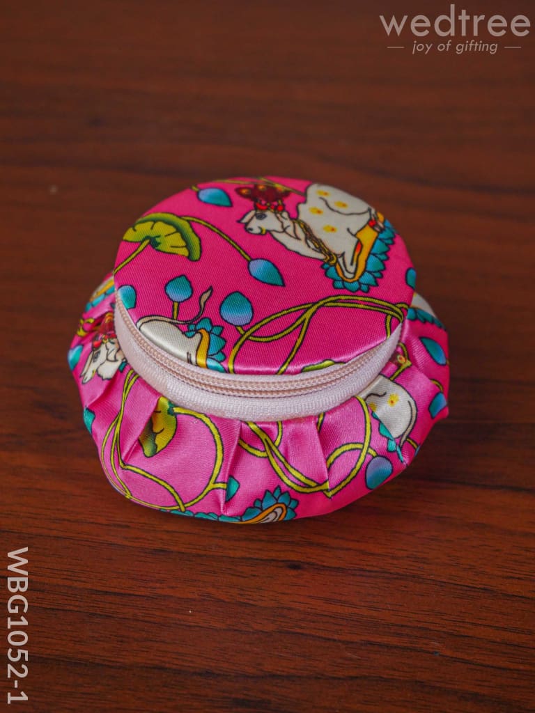 Bangle Box With Pichwai Design - Wbg1052 Jewellery Holders