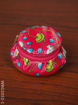 Bangle Box With Pichwai Design - Wbg1052 Jewellery Holders