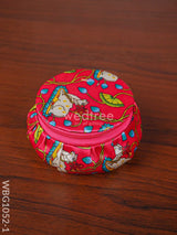 Bangle Box With Pichwai Design - Wbg1052 Jewellery Holders