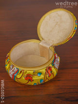 Bangle Box With Pichwai Design - Wbg1052 Jewellery Holders