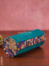 Bangle Holder 3 Partition With Mixed Kalamkari Design - W4057 Jewellery Holders