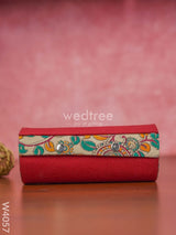 Bangle Holder 3 Partition With Mixed Kalamkari Design - W4057 Jewellery Holders