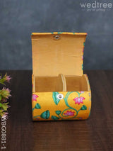 Bangle Holder With Pichwai Prints - 4 Inch Wbg0881 Jewellery Holders